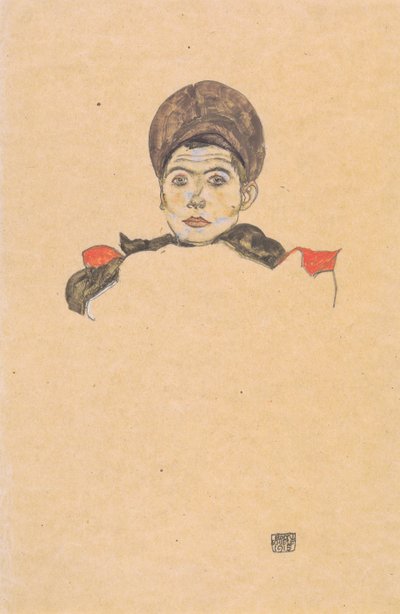 Russian Prisoner of War by Egon Schiele
